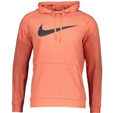 Orange - Oui Pulls Nike Dry Swoosh Hoody Mens