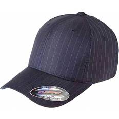 Flexfit Pinstripe Cap Navy/Hvid 54-58 Unisex Adult, Kids, Newborn, Toddler, Infant