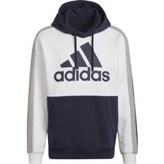 Adidas Essentials Colorblock Hoodie - White/Legend Ink