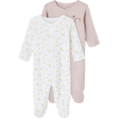 Pressions Vêtements de nuit Name It Pyjama With Rainbow 2 Unités - Violet Ice