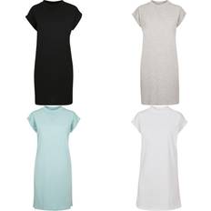 Build Your Brand Damen Freizeitkleid - Grau
