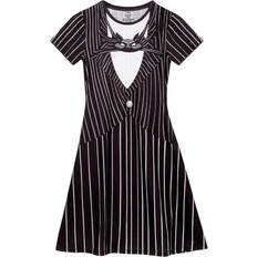 Nightmare Before Christmas Nightmare Before Christmas Womens/Ladies Jack Skellington Dress (Black/White)