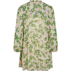 Object kirsten Tunic Short Dress - Artichoke Green