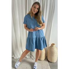 Noisy May Korte Jurk - Blauw