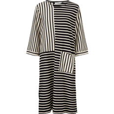 Masai Nydimi Stripe Dress - Black