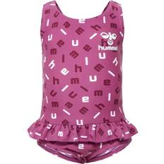 Hummel Filippa Swimsuit - Red Violet/Bright White (213328-4487)