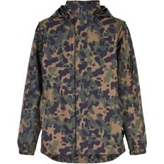 Trykknapper Regnjakker byLindgren Aslak Spring & Rain Jacket - Camouflage