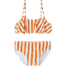 Hvid Bikinier Børnetøj Lil'Atelier Bikini nmfDaime Swim Set Lil