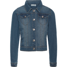 Name It Bleu Vêtements d'extérieur Name It Veste mi-saison 'Nitstar Rika' - bleu denim