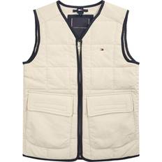 Tommy Hilfiger Jungen Westen Tommy Hilfiger Quilted Zip-Thru Vest SAVANNAH SAND