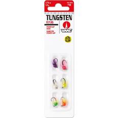 VMC Tungsten Fly Jig Kit Glow 6-pack