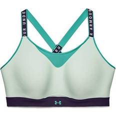 Under Armour Soutiens-gorge Under Armour Plus Size Infinity High Impact Sports Bra - Sea Mist Purple Switch