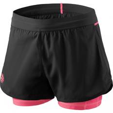 Türkis Shorts Dynafit Alpine Pro W 2/1 Shorts Flamingo Trail Running Shorts & Skirts