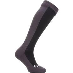 Unisex - Wool Socks Sealskinz Cold Weather Knee Length Sock - Black/Grey