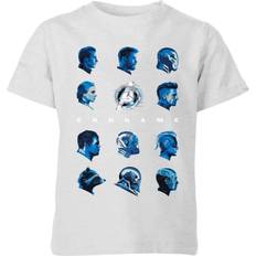 Marvel Kinderbekleidung Marvel Endgame Heads Kids' T-Shirt - Grau