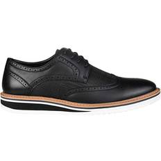 Faux Leather Derby Vance Co. Warrick M - Black