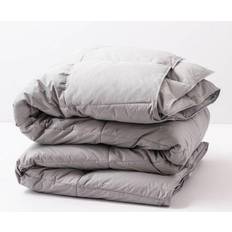 Allied Home Twill Down Bedspread Gray (243.84x228.6)