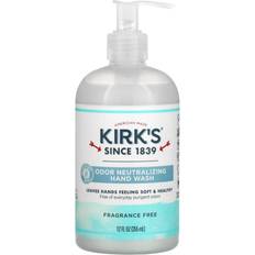 Toiletries Kirk's Odor Neutralizing Hand Wash Fragrance Free 355ml