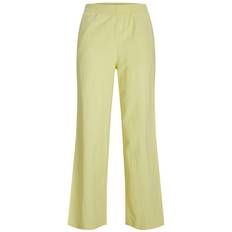 Elfin Jack & Jones Jxkira Linen Trousers - Yellow/Elfin Yellow