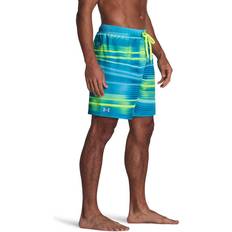 Under Armour Ocean Foam Gradient-Striped Volley Short - Fresco Blue Stripe