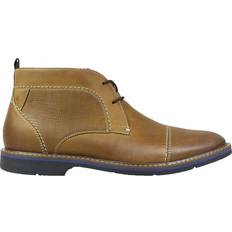 Cap Toe Chukka Boots Nunn Bush Pasadena - Cognac