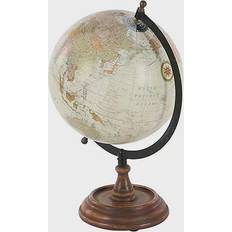 Wood Globes Ridge Road Décor Vintage Style Globe Globe