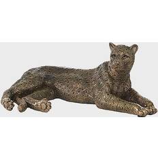 Polystone Prydnadsfigurer Ridge Road Décor Small Polystone Lying Panther Prydnadsfigur 12.7cm