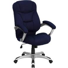 Lumbar Support Office Chairs Flash Furniture High Back Executive Office Chair 41.5"