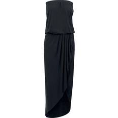 Urban Classics Ladies Viscose Bandeau Dress - Black