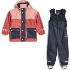 Jongen Regenpakken Tretorn Cloudburst Set Dusty Cedar - Blauw