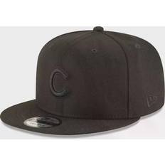 Caps New Era Chicago Cubs Black on Black 9FIFTY Team Snapback Adjustable Cap Sr