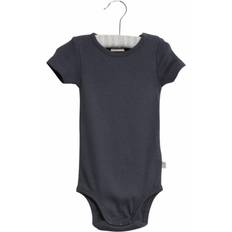 Wheat Grå Bodyer Wheat Rib Body SS - Grey/Blue
