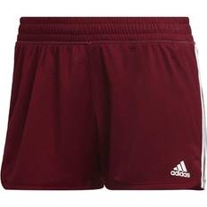 Adidas Pacer 3-Stripes Knit shorts Women - Collegiate Burgundy/White