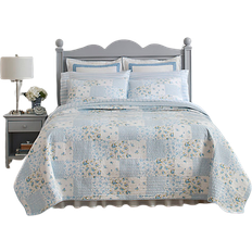 Quilts Laura Ashley Kenna Quilts Blue (223.52x172.72cm)