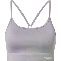 Hummel Fitness & Gym Bras Hummel Chipo Padded Sports Bra - Minimal Grey