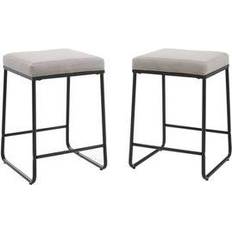 Furniture Crosley Furniture Beckett Bar Stool 24" 2