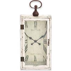 Ridge Road Décor Cabinet Style Wall Clock Wall Clock 12"