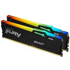 Kingston Fury Beast RGB Black DDR5 5200MHz 2x32GB (KF552C40BBAK2-64)