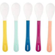 Machine Washable Children's Cutlery Babymoov Baby Feeding Spoons 2nd Stage Weaning 5pcs