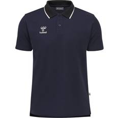 Blau Poloshirts Hummel Funktionstopp marinblå