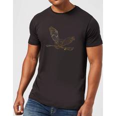 Harry Potter Hedwig Broom Men's T-Shirt