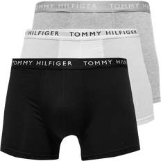 Amarillo Ropa interior de hombre Tommy Hilfiger Classic Trunk 3-pack - Black/Grey