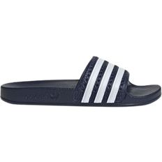 Blue Slippers Adidas Junior Adilette Slides - Legend Ink/Cloud White/Legend Ink