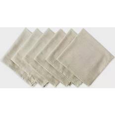 Design Imports Variegated Tygservett Brun (50.8x50.8cm)