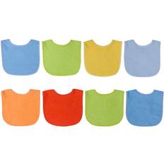 Neat Solid Bib Set 10-pack