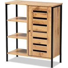 Storage Cabinets Baxton Studio Vander Storage Cabinet 27.6x31.5"