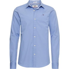 Tommy Hilfiger Stretch Cotton Slim Shirt - Blue