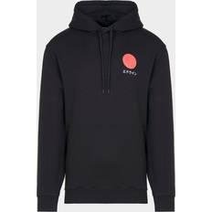 Sun hoodie Edwin Hoodie Japanese sun Sort, Herre