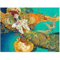 David Galchutt Rejoice Angel & Trumpet Wall Decor 32x24"