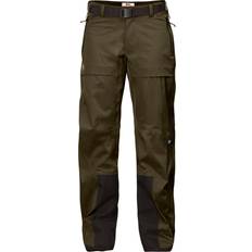 Keb eco shell trousers Fjällräven Keb Eco-Shell Trousers - Dark Olive